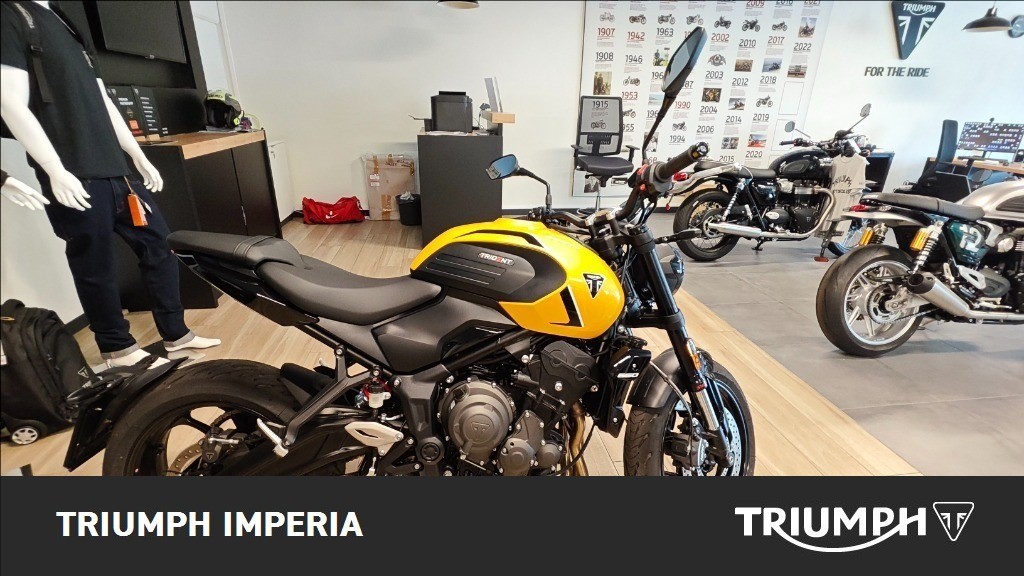 TRIUMPH Trident 660 Cosmic Yellow Abs